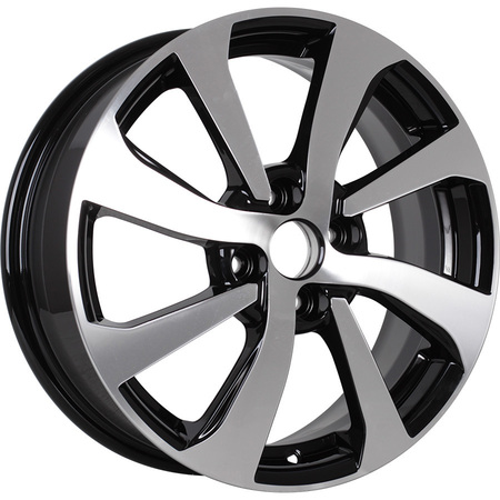 Диск литой K&K КС893 6J16 PCD4*100 ET49 DIA54,1 ALMAZ BLACK (7243623)