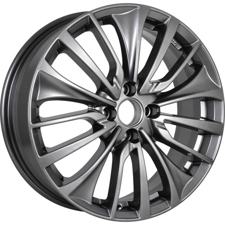 Диск литой K&K FLANKER 6,5J17 PCD5*108 ET33 DIA60,1 DARK PLATINUM (7313570)