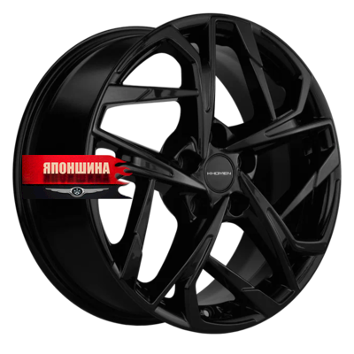 Диск литой KHOMEN WHEELS KHW1716 7J17 PCD5*108 ET40 DIA54,1 BLACK (WHS521282)