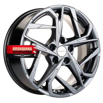 Диск литой KHOMEN WHEELS KHW1716 7J17 PCD5*114,3 ET48 DIA56,1 GRAY-FP (WHS516755)