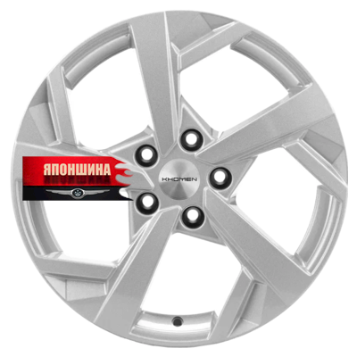 Диск литой KHOMEN WHEELS KHW1712 7J17 PCD5*114,3 ET47 DIA66,1 F-SILVER (WHS498446)