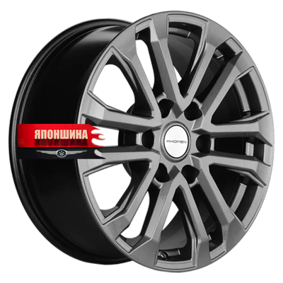 Диск литой KHOMEN WHEELS KHW1805 7,5J18 PCD6*139,7 ET25 DIA106,1 GRAY (WHS509467)