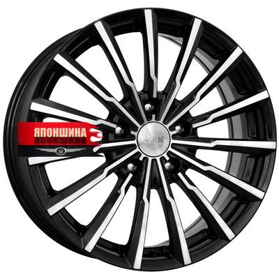 Диск литой K&K АКЦЕНТ 7J17 PCD5*112 ET38 DIA66,6 АЛМАЗ ЧЕРНЫЙ (WHS242119)
