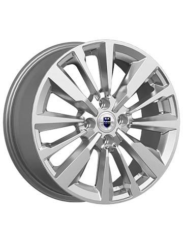 Диск литой K&K ЭРМАН 6,5J16 PCD4*100 ET49 DIA54,1 дарк платинум (26540)