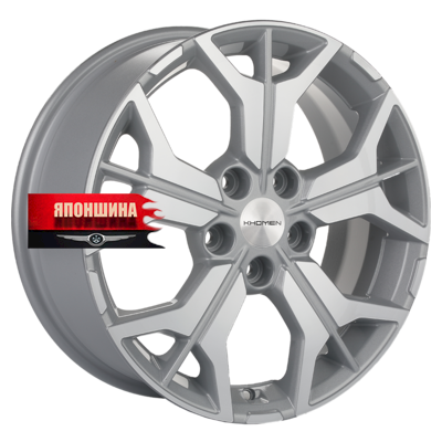 Диск литой KHOMEN WHEELS KHW1715 7J17 PCD5*112 ET54 DIA57,1 F-SILVER-FP (WHS498287)