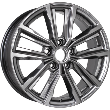 Диск литой K&K ЛАЦИО 7,5J17 PCD5*112 ET40 DIA57,1 DARK PLATINUM (7243826)