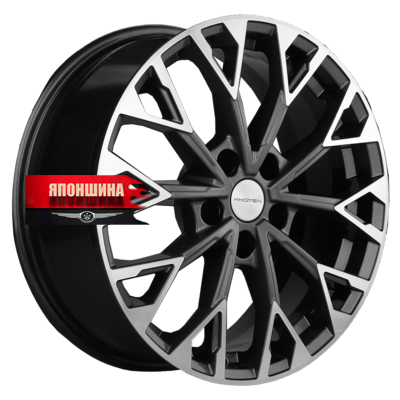 Диск литой KHOMEN WHEELS KHW1718 7J17 PCD5*114,3 ET40 DIA57,1 GRAY-FP (WHS527417)