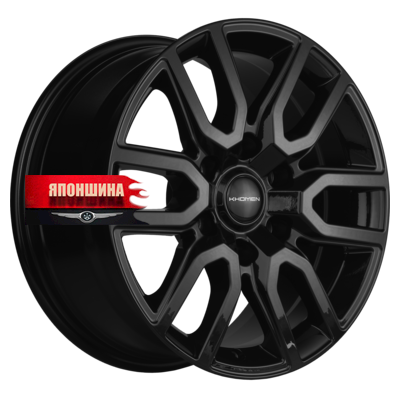 Диск литой KHOMEN WHEELS KHW1723 8J17 PCD6*139,7 ET36 DIA100,1 BLACK (WHS524454)