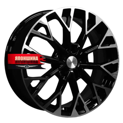 Диск литой KHOMEN WHEELS KHW1718 7J17 PCD5*108 ET40 DIA54,1 BLACK-FP (WHS519994)