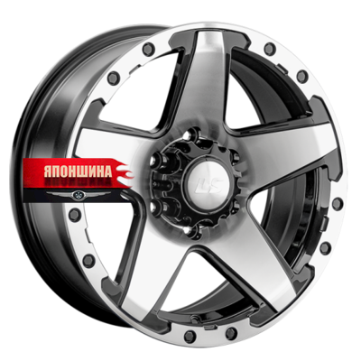 Диск литой LS 1284 8J16 PCD5*150 ET2 DIA110,1 BKF (WHS526798)