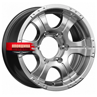 Диск литой K&K БАЙКОНУР 7J15 PCD5*139,7 ET-5 DIA110,1 ДАРК ПЛАТИНУМ (WHS161322)