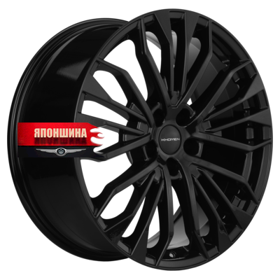 Диск литой KHOMEN WHEELS KHW2009 8,5J20 PCD5*120 ET45,5 DIA62,5 BLACK (WHS530927)