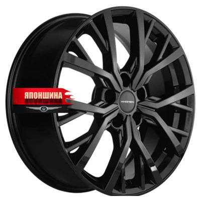 Диск литой KHOMEN WHEELS KHW1806 7J18 PCD5*114,3 ET37 DIA66,5 BLACK (WHS508448)