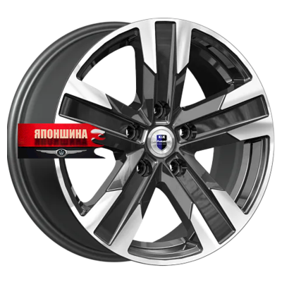 Диск литой K&K ВИСМУТ 7J16 PCD5*115 ET40 DIA70,2 АЛМАЗ ЧЕРНЫЙ (WHS517924)