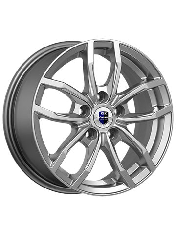 Диск литой K&K ФРОСТ 6,5J15 PCD5*110 ET35 DIA65,1 дарк платинум (29392)