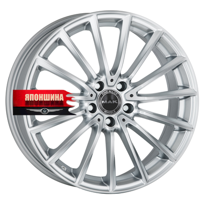Диск литой MAK KOMET 8J19 PCD5*112 ET43 DIA66,6 SILVER (WHS499960)