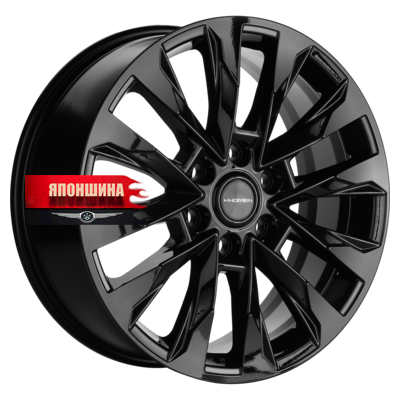 Диск литой KHOMEN WHEELS KHW2010 8J20 PCD6*139,7 ET45 DIA95,1 BLACK (WHS525007)