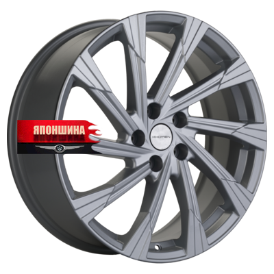 Диск литой KHOMEN WHEELS KHW1901 7,5J19 PCD5*114,3 ET40 DIA60,1 BRILLIANT SILVER (WHS502234)