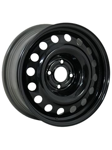 Диск штампованный TREBL X40031 6,5J16 PCD4*108 ET37,5 DIA63,3 черный (19575)