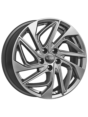 Диск литой K&K КС883 7J18 PCD5*112 ET43 DIA57,1 дарк платинум (23958)
