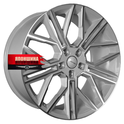 Диск литой KHOMEN WHEELS KHW2101 9,5J21 PCD5*120 ET45,5 DIA62,5 F-SILVER-FP (WHS530359)
