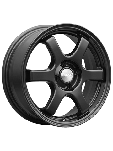 Диск литой СКАД КИОТО 6J15 PCD4*100 ET40 DIA60,1 черный бархат (30979)