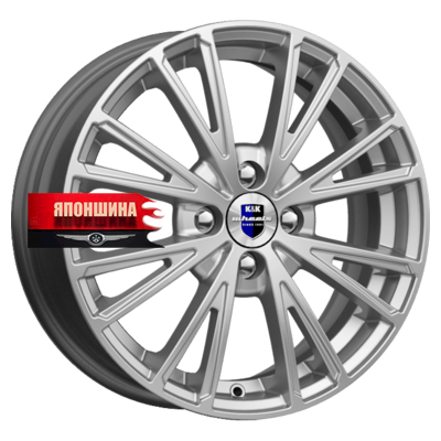 Диск литой K&K МЕАНДР 6J16 PCD4*114,3 ET40 DIA67,1 СИЛЬВЕР SK (WHS224090)