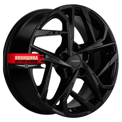 Диск литой KHOMEN WHEELS KHW1716 7J17 PCD5*114,3 ET45 DIA60,1 BLACK (WHS508302)