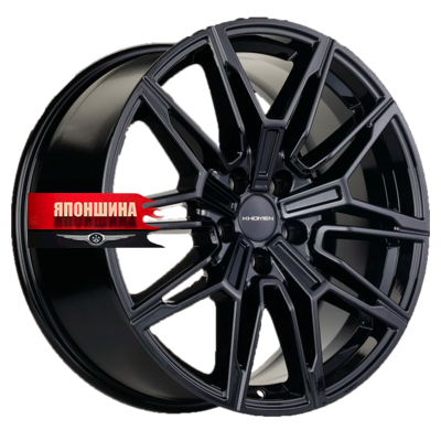 Диск литой KHOMEN WHEELS KHW1904 8,5J19 PCD5*112 ET30 DIA66,6 BLACK (WHS505604)