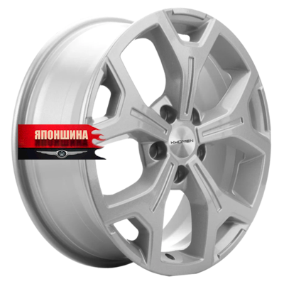 Диск литой KHOMEN WHEELS KHW1710 6,5J17 PCD5*120 ET60 DIA65,1 F-SILVER (WHS519571)