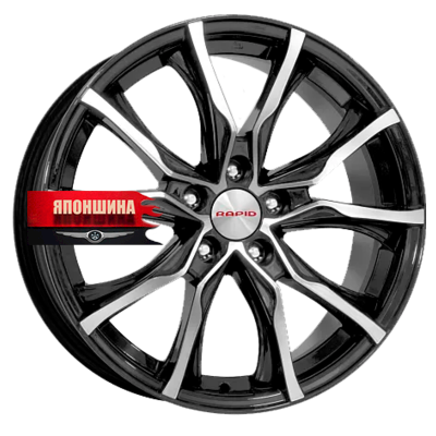 Диск литой K&K ТВИСТ-ОРИГИНАЛ 7,5J17 PCD5*114,3 ET46 DIA67,1 АЛМАЗ ЧЕРНЫЙ (WHS501440)