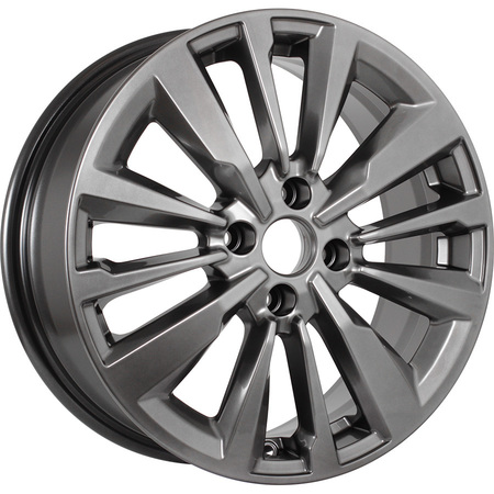 Диск литой K&K ЭРМАН 6,5J16 PCD4*100 ET40 DIA67,1 DARK PLATINUM (7274719)