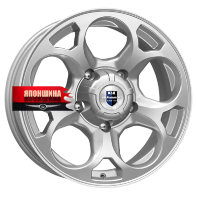 Диск литой K&K ЛИНКС 7J16 PCD5*139,7 ET35 DIA108,5 СИЛЬВЕР (WHS520280)