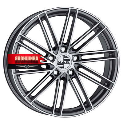 Диск литой MAK LEIPZIG 9,5J21 PCD5*130 ET60 DIA71,6 GUNMETAL MIRROR FACE (WHS518700)