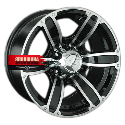 Диск литой LS 766 8J17 PCD6*139,7 ET10 DIA107,1 BKF (WHS501305)