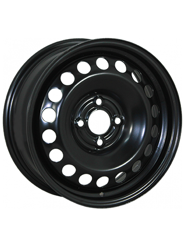 Диск штампованный TREBL 64A50C 6J15 PCD4*100 ET50 DIA60,1 черный (23173)