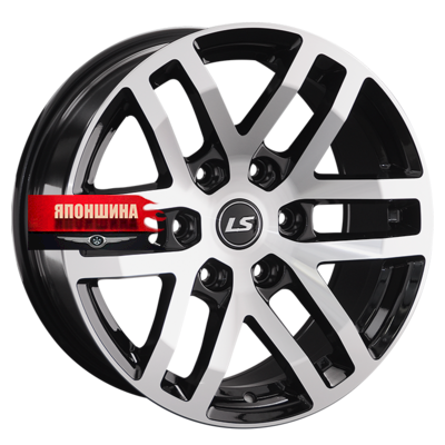 Диск литой LS 1279 9J18 PCD6*139,7 ET30 DIA100,1 BKF (WHS525325)