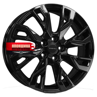 Диск литой KHOMEN WHEELS KHW1809 7J18 PCD5*108 ET45 DIA60,1 BLACK (WHS533127)