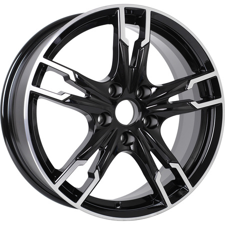 Диск литой K&K СОЛАР 7J17 PCD5*105 ET40 DIA56,6 ALMAZ BLACK (7186728)