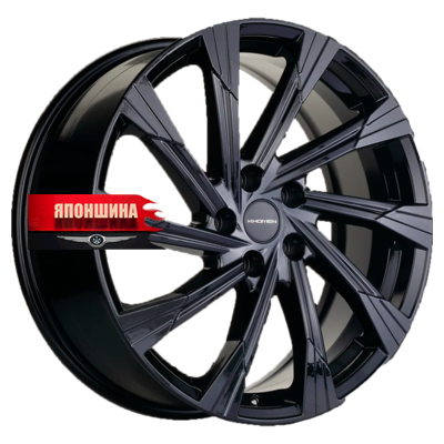 Диск литой KHOMEN WHEELS KHW1901 7,5J19 PCD5*114,3 ET39 DIA60,1 BLACK (WHS504828)