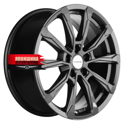 Диск литой KHOMEN WHEELS KHW1808 7,5J18 PCD5*114,3 ET45 DIA60,1 GRAY (WHS509307)