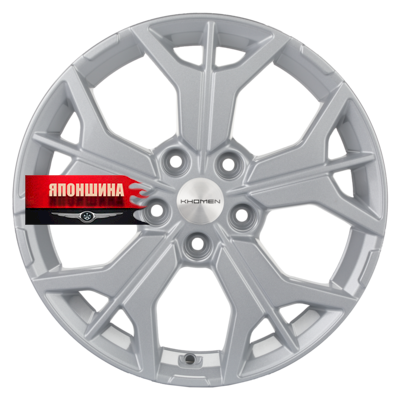 Диск литой KHOMEN WHEELS KHW1715 7J17 PCD5*114,3 ET45 DIA66,1 F-SILVER (WHS498366)