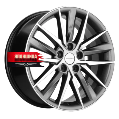 Диск литой KHOMEN WHEELS KHW1807 8J18 PCD5*114,3 ET40 DIA64,1 GRAY-FP (WHS519129)