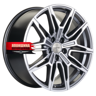 Диск литой KHOMEN WHEELS KHW1904 9,5J19 PCD5*112 ET40 DIA66,6 GRAY-FP (WHS532850)