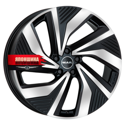 Диск литой MAK ELECTRA 8J19 PCD5*114,3 ET45 DIA76 BLACK MIRROR (WHS520060)