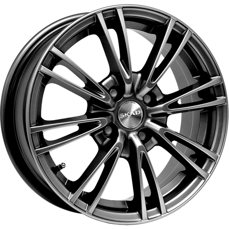 Диск литой СКАД ПАНТЕРА 5,5J14 PCD4*100 ET39 DIA67,1 GRAPHITE (7183500)