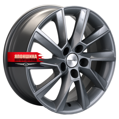 Диск литой KHOMEN WHEELS KHW1507 6J15 PCD5*100 ET40 DIA57,1 GRAY (WHS503388)
