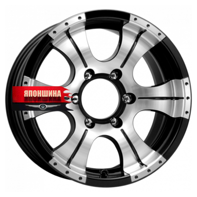 Диск литой K&K БАЙКОНУР 7J15 PCD5*139,7 ET20 DIA108,5 АЛМАЗ ЧЕРНЫЙ (WHS234995)