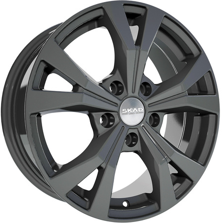 Диск литой СКАД НАГАНО 6,5J16 PCD5*114,3 ET45 DIA67,1 GRAPHITE (7356885)