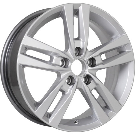 Диск литой K&K RASSVET 6,5J16 PCD5*100 ET38 DIA67,1 SILVER SK (7131190)